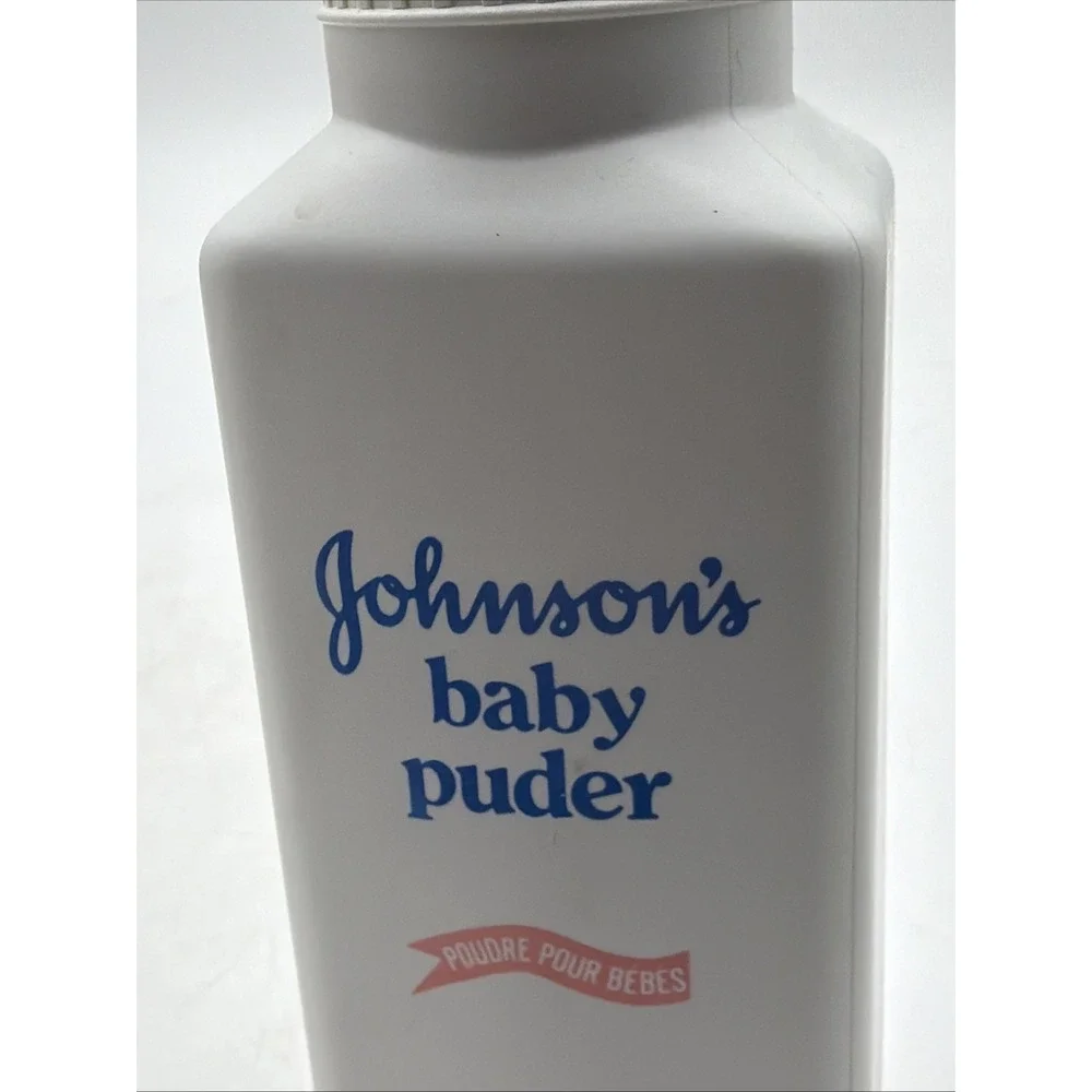 Vintage Johnsons Baby Powder Puder 200g Purest Protection Rare Germany Bottle